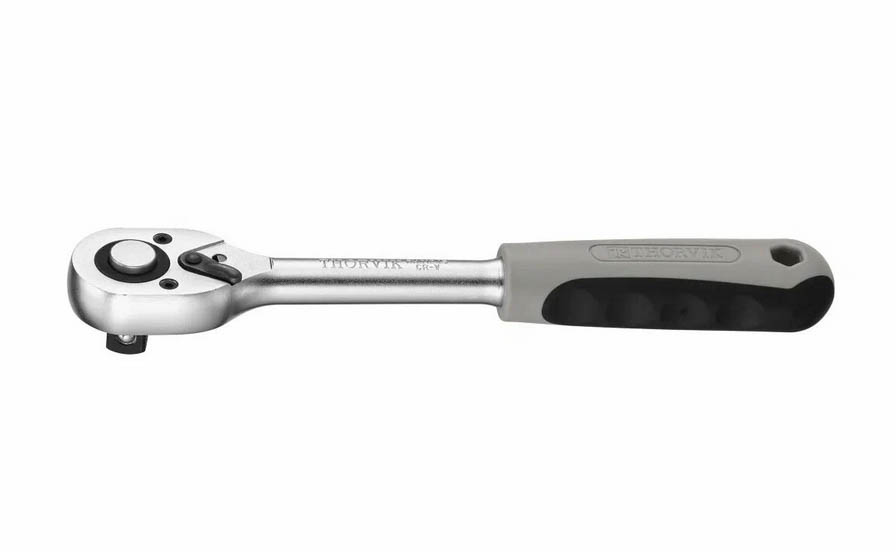 S1R572 Трещоточная рукоятка телескопическая 1/4"DR, 72 зубца