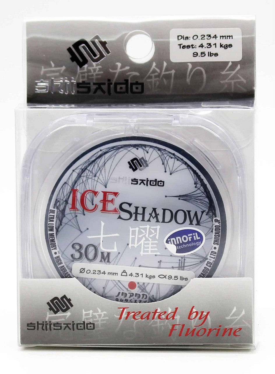 Леска "Shii Saido" Ice Shadow, L-30 м, d-0,165 мм, test-2,31 кг, прозрачная/10/