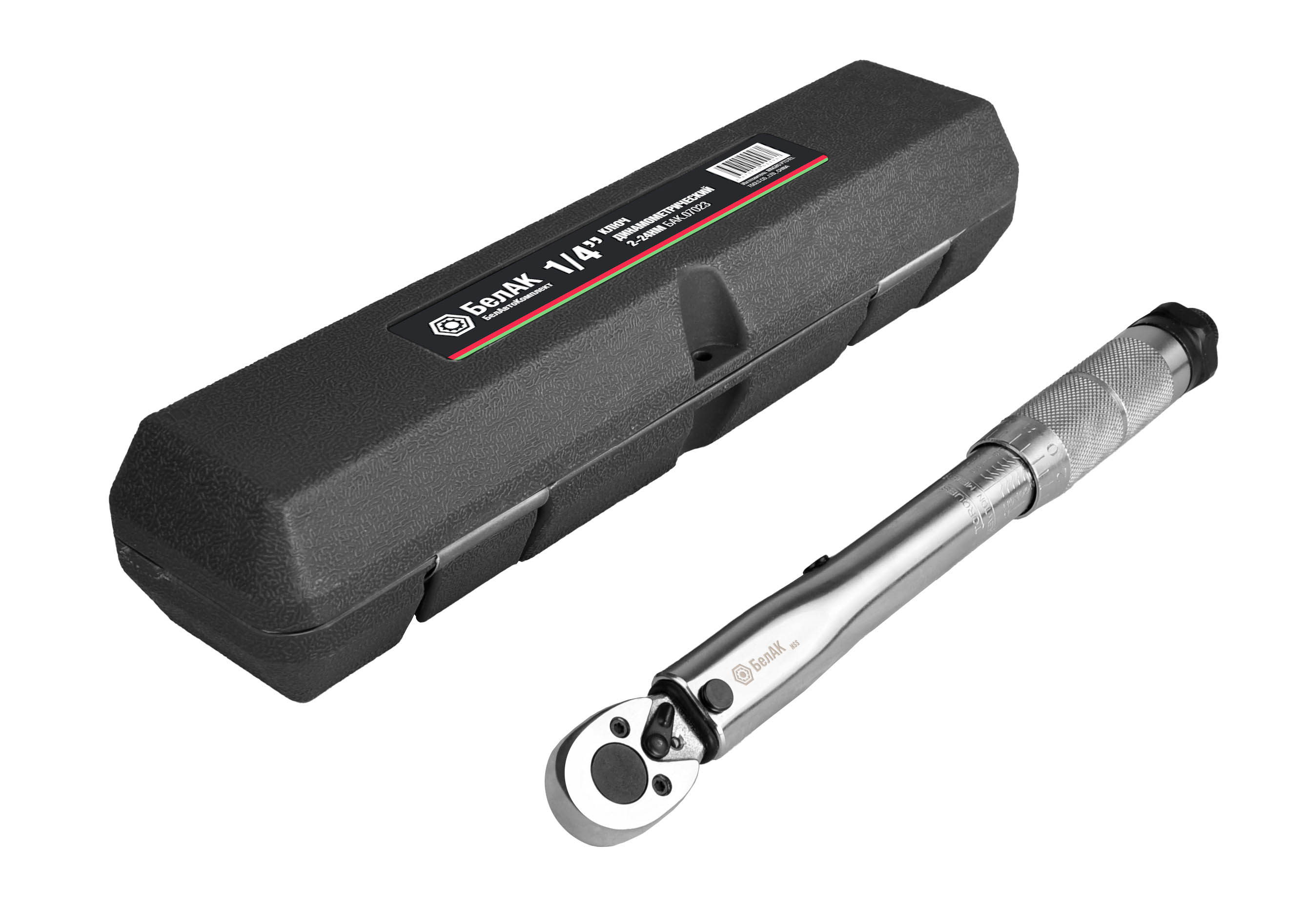 Ключ динамометрический 1/4" 2-24Hм "БелАК" Ключ динамометрический 1/4" 2-24Hм "БелАК"