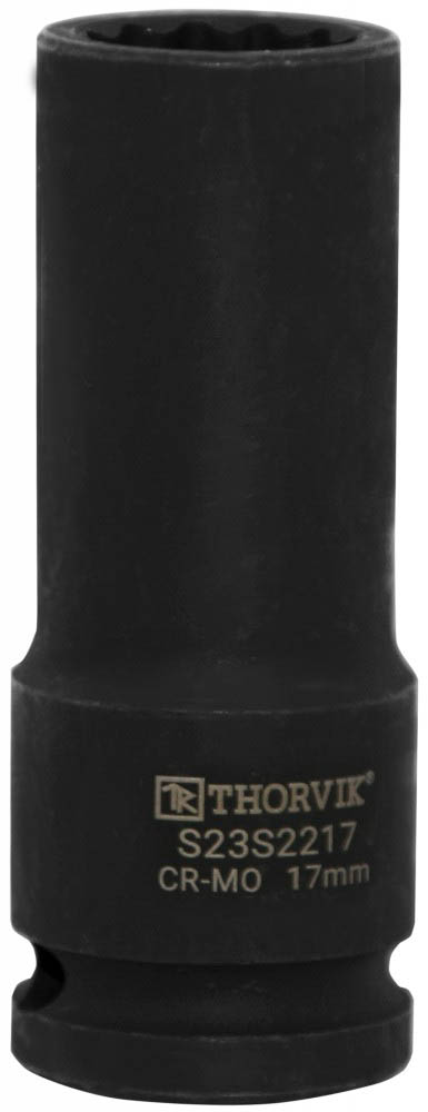 Головка торцевая ударная глубокая 12-гранная 1/2"DR, 21 мм