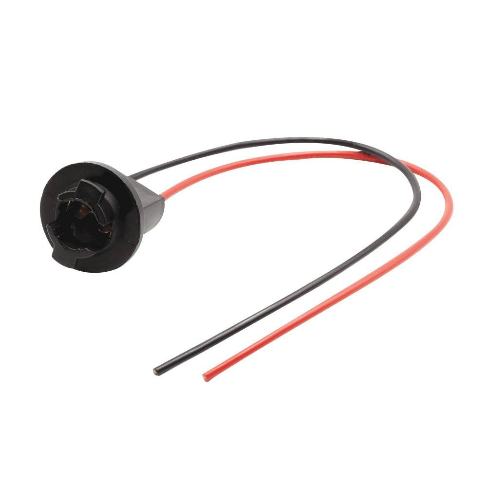 Патрон лампы Т10 W5W тип 5 с проводом Plastic 