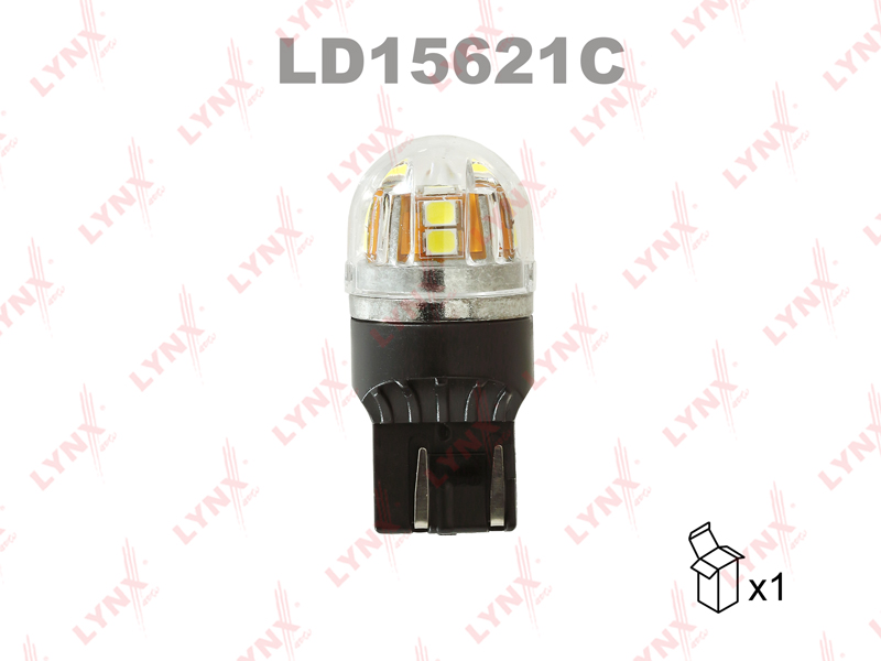 лампа! LED W21/5W T20 12V W3x16q 6800K Canbus\