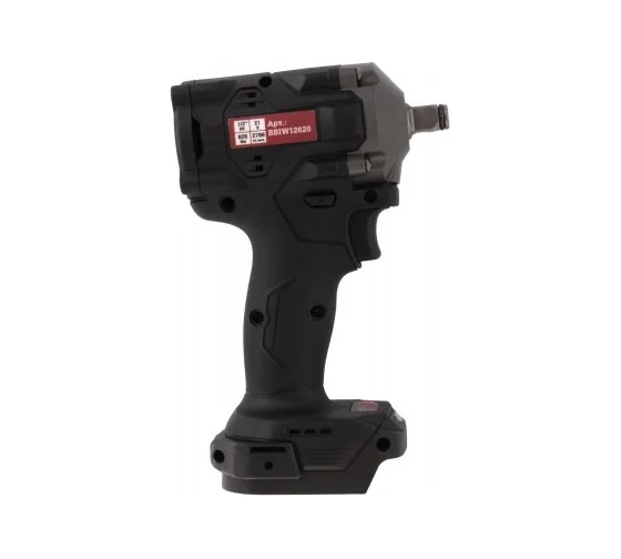 BBIW12620DNB Гайковерт ударный аккумуляторный бесщёточный 1/2"DR, 21В, 620 Нм, (без АКБ и З/У)