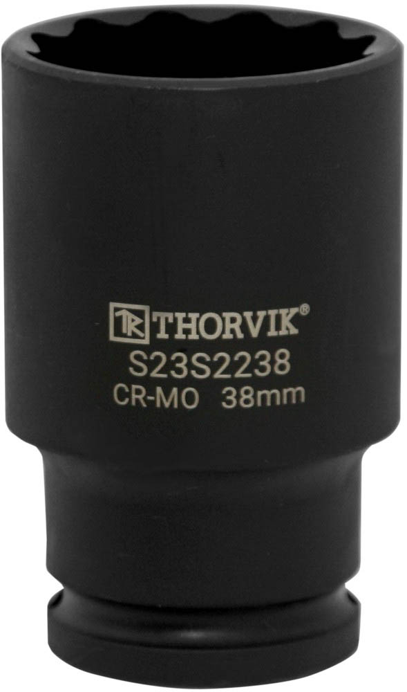 Головка торцевая ударная глубокая 12-гранная 1/2"DR, 30 мм